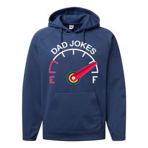 Full Of Dad Jokes Performance Fleece Hoodie