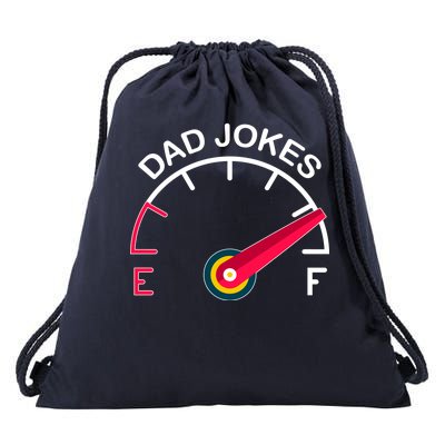 Full Of Dad Jokes Drawstring Bag