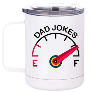 Full Of Dad Jokes 12 oz Stainless Steel Tumbler Cup