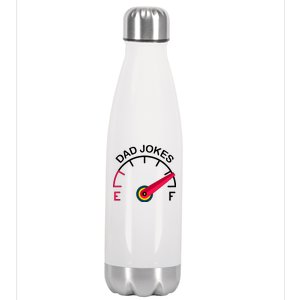 Full Of Dad Jokes Stainless Steel Insulated Water Bottle