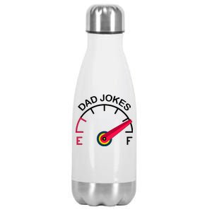 Full Of Dad Jokes Stainless Steel Insulated Water Bottle