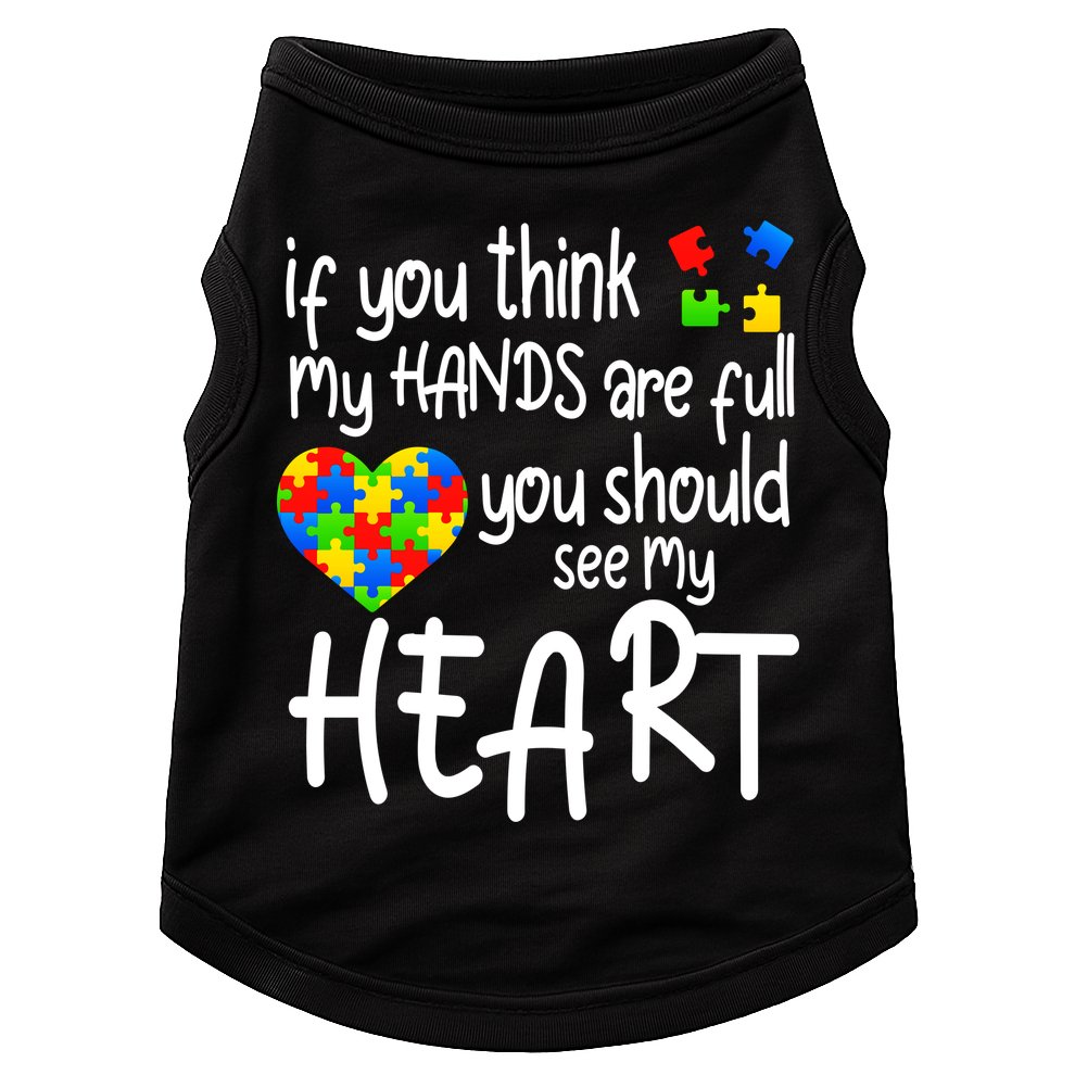 Full Of Heart Autism Parent Doggie Tank