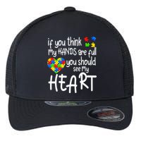 Full Of Heart Autism Parent Flexfit Unipanel Trucker Cap