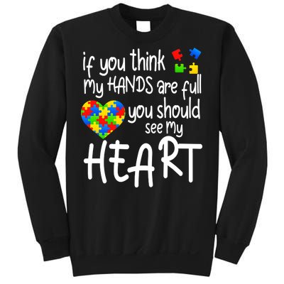 Full Of Heart Autism Parent Sweatshirt