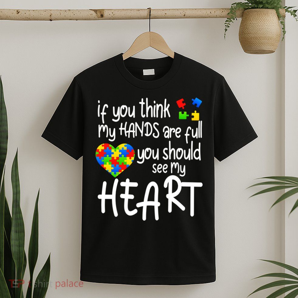 Full Of Heart Autism Parent T-Shirt