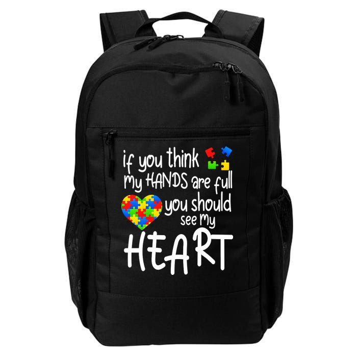 Full Of Heart Autism Parent Daily Commute Backpack