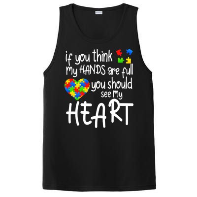 Full Of Heart Autism Parent PosiCharge Competitor Tank