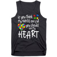 Full Of Heart Autism Parent Tank Top