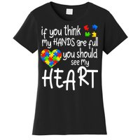 Full Of Heart Autism Parent Women's T-Shirt