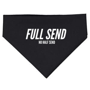 Full Send No Half Sends USA-Made Doggie Bandana