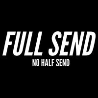 Full Send No Half Sends Full-Length Apron With Pockets