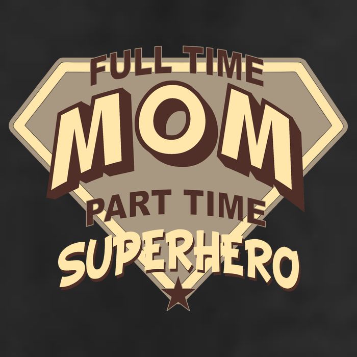 Full Time Mom Part Time Superhero Adult Drive Performance Visor