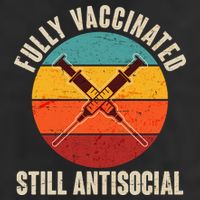 Fully Vaccinated Still Antisocial Vintage Hat