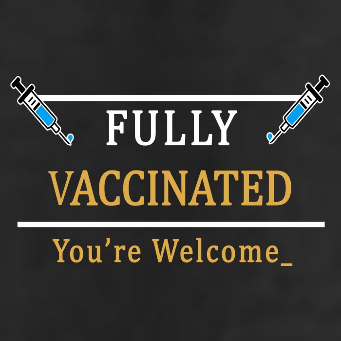 Fully Vaccinated You're Welcome Funny Pandemic Adult Drive Performance Visor
