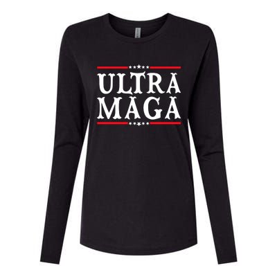 FJB Ultra Maga Womens Cotton Relaxed Long Sleeve T-Shirt