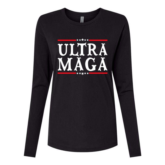 FJB Ultra Maga Womens Cotton Relaxed Long Sleeve T-Shirt