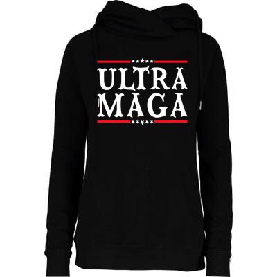 FJB Ultra Maga Womens Funnel Neck Pullover Hood