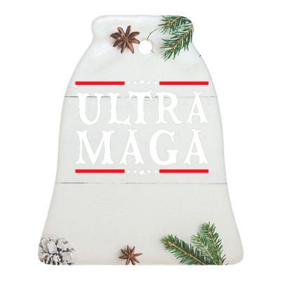 FJB Ultra Maga Ceramic Bell Ornament