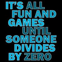 Fun And Games Until Someone Divides By Zero 7-Panel Snapback Hat