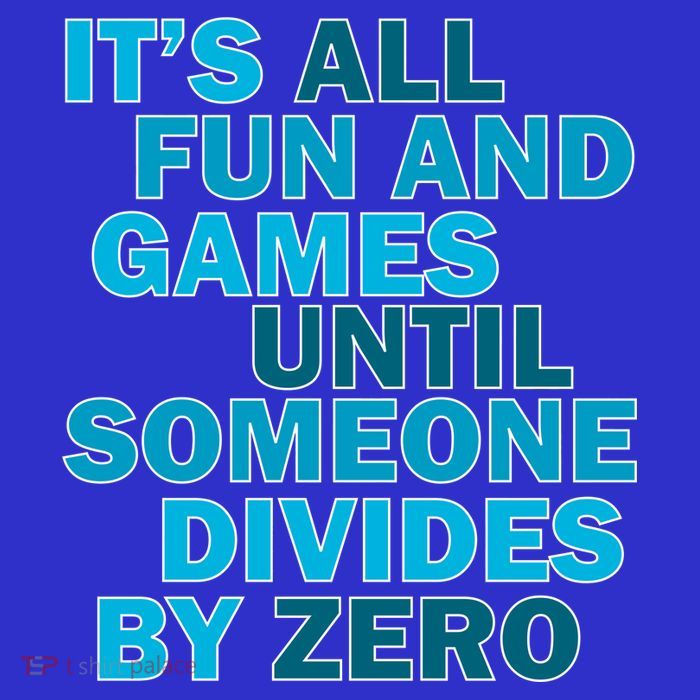 Fun And Games Until Someone Divides By Zero T-Shirt