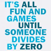 Fun And Games Until Someone Divides By Zero Garment-Dyed Sweatshirt