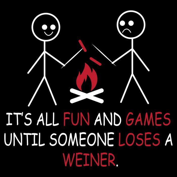 Fun And Games Until Someone Loses A Wiener PosiCharge Competitor Tank
