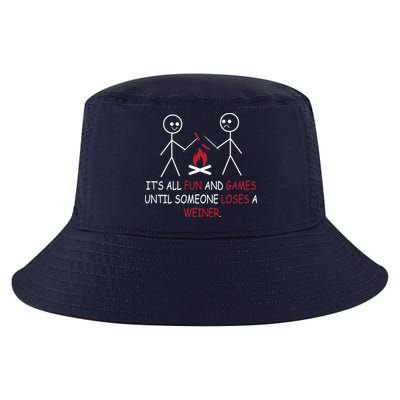 Fun And Games Until Someone Loses A Wiener Cool Comfort Performance Bucket Hat