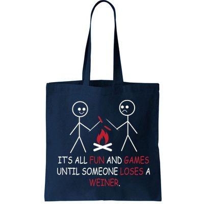 Fun And Games Until Someone Loses A Wiener Bag