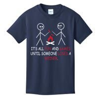 Fun And Games Until Someone Loses A Wiener Kids T-Shirt