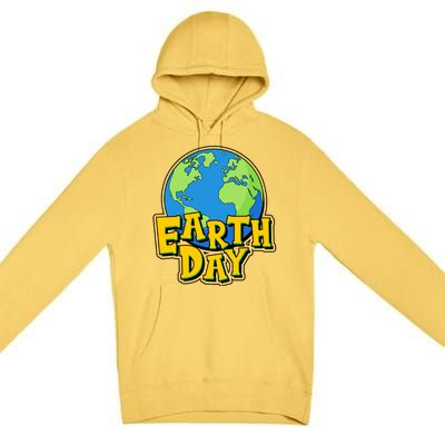 Fun Celebrate Earth Day Premium Pullover Hoodie