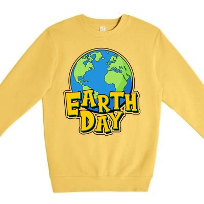 Fun Celebrate Earth Day Premium Crewneck Sweatshirt