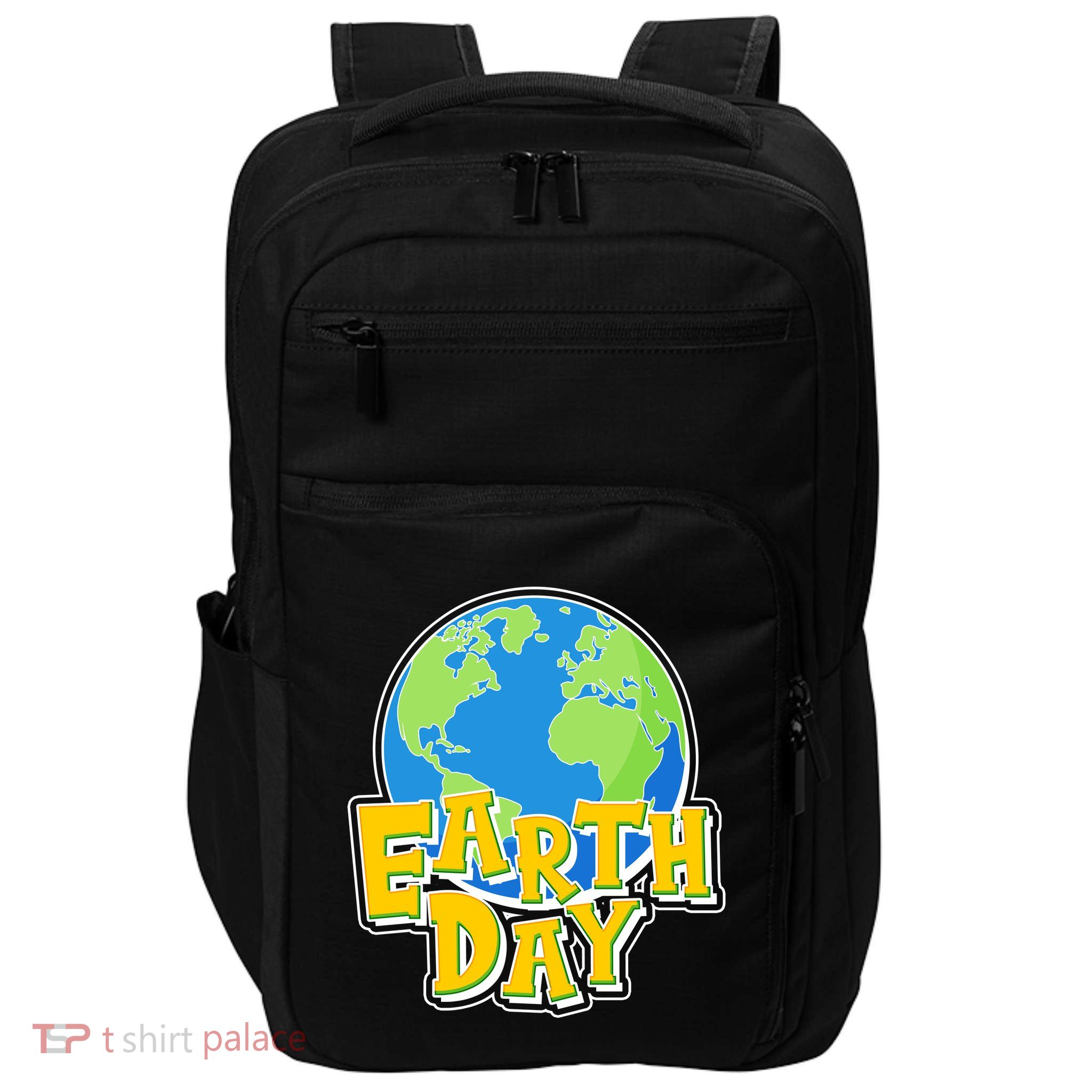 Fun Celebrate Earth Day Impact Tech Backpack
