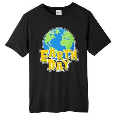 Fun Celebrate Earth Day Tall Fusion ChromaSoft Performance T-Shirt