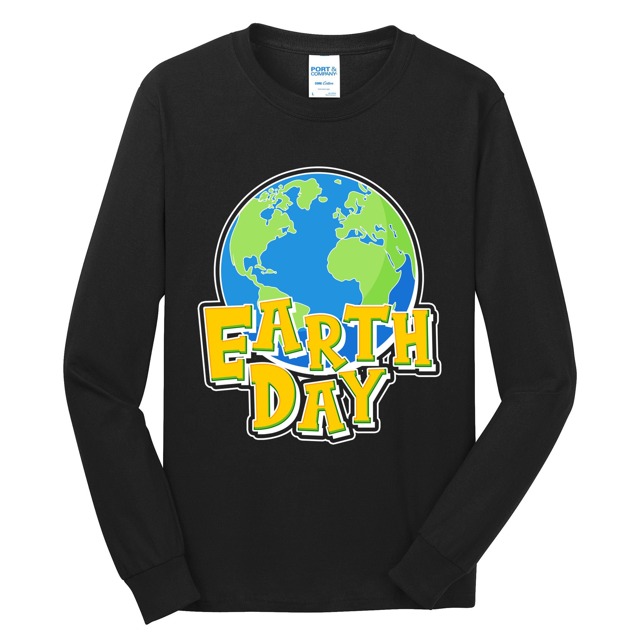 Fun Celebrate Earth Day Tall Long Sleeve T-Shirt