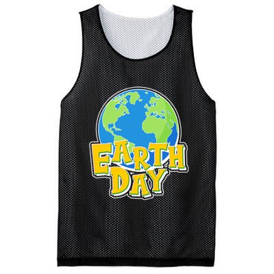 Fun Celebrate Earth Day Mesh Reversible Basketball Jersey Tank