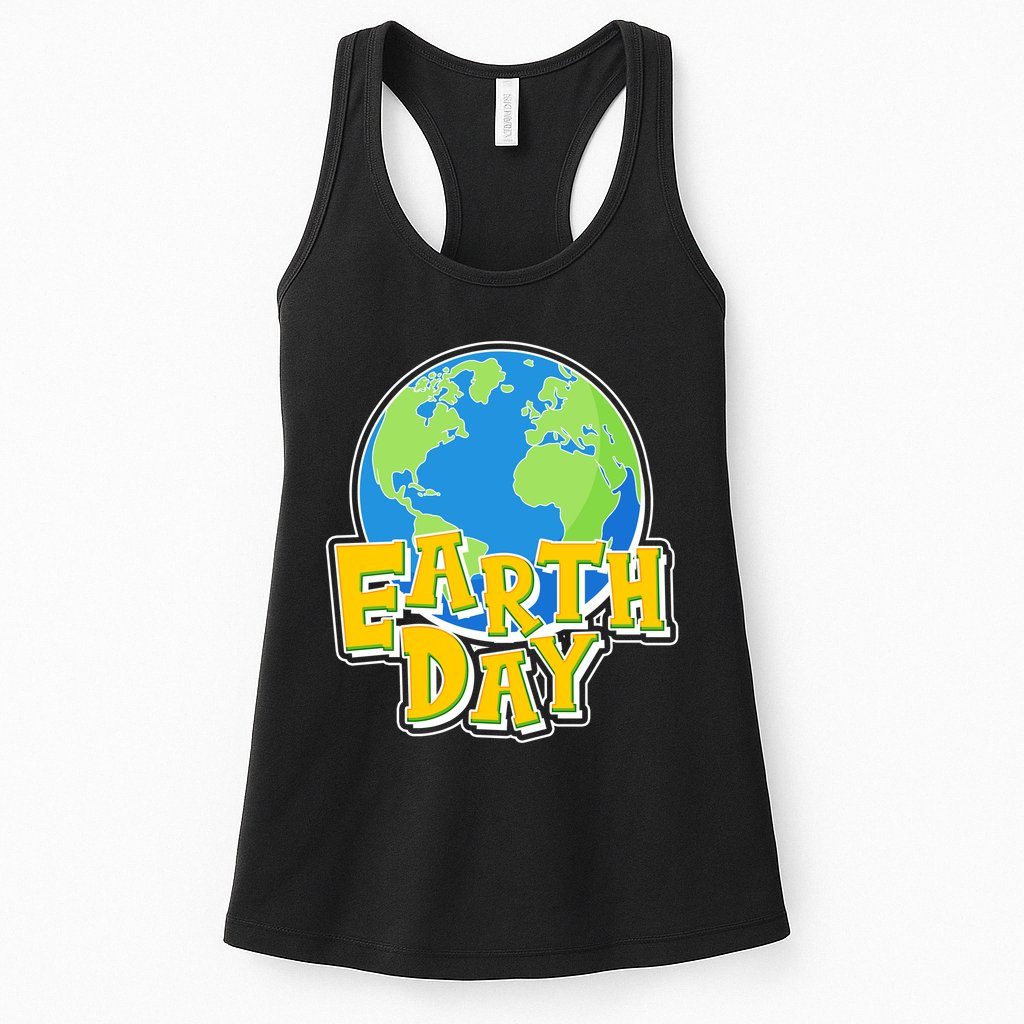 Fun Celebrate Earth Day Womens Tank Top