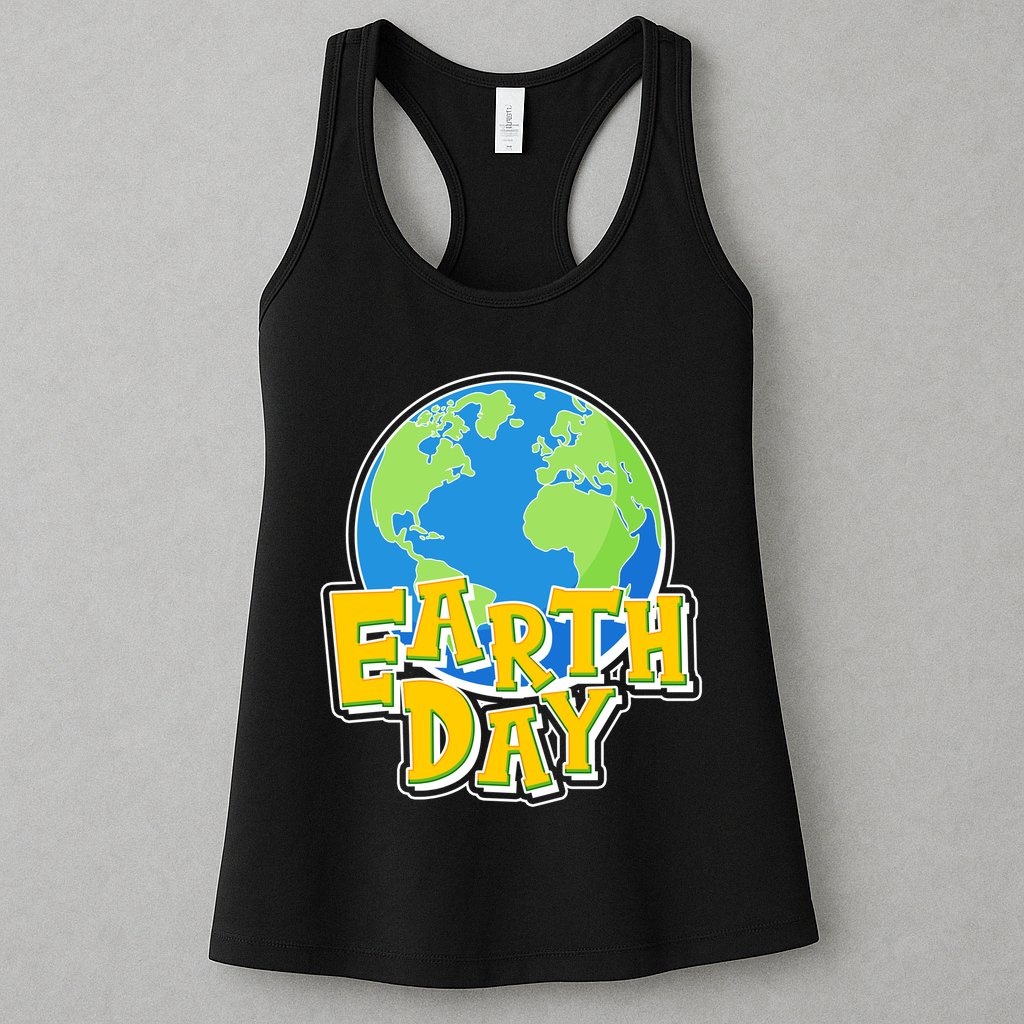 Fun Celebrate Earth Day Womens Tank Top