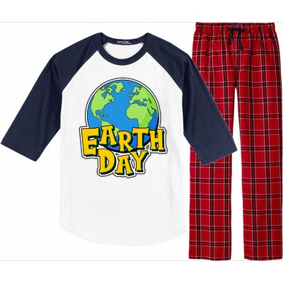 Fun Celebrate Earth Day Raglan Sleeve Pajama Set