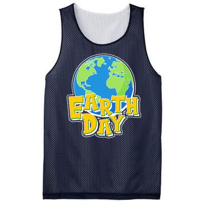 Fun Celebrate Earth Day Mesh Reversible Basketball Jersey Tank