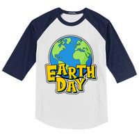 Fun Celebrate Earth Day Kids Colorblock Raglan Jersey