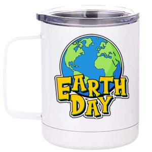 Fun Celebrate Earth Day 12 oz Stainless Steel Tumbler Cup