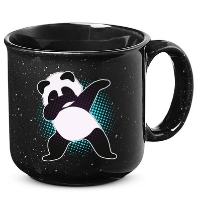 Fun Dabbing Panda Dab Move 15oz Campfire Ceramic Mug