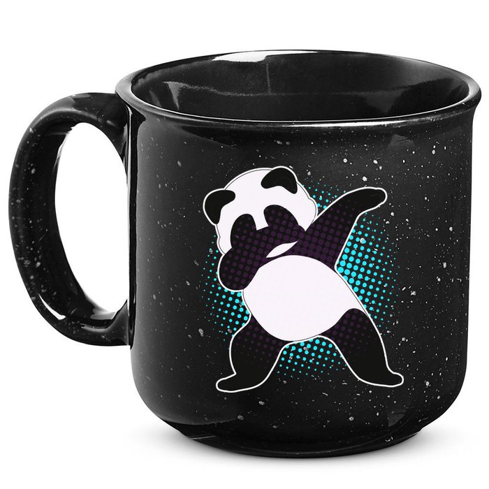 Fun Dabbing Panda Dab Move 15oz Campfire Ceramic Mug