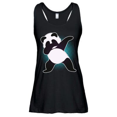Fun Dabbing Panda Dab Move Ladies Essential Flowy Tank