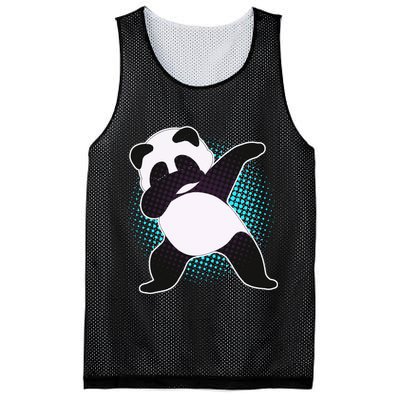 Fun Dabbing Panda Dab Move Mesh Reversible Basketball Jersey Tank