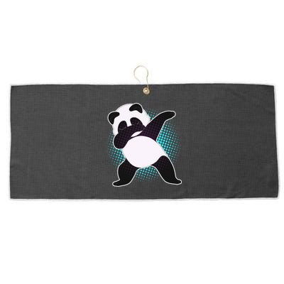 Fun Dabbing Panda Dab Move Large Microfiber Waffle Golf Towel
