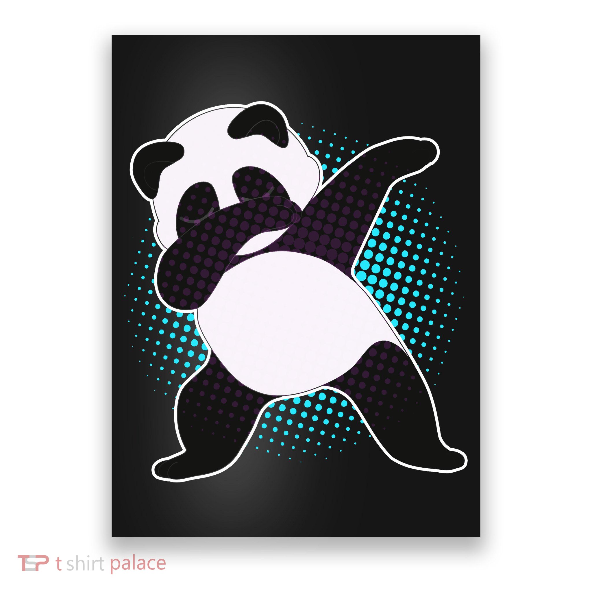 Fun Dabbing Panda Dab Move Poster