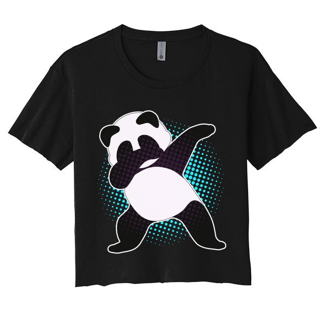 Fun Dabbing Panda Dab Move Crop Top