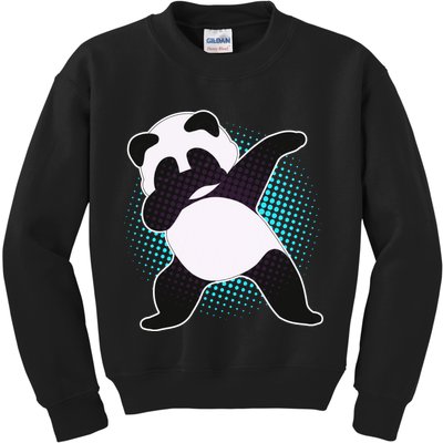 Fun Dabbing Panda Dab Move Kids Sweatshirt