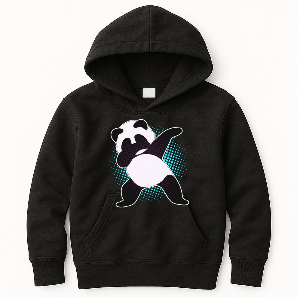 Fun Dabbing Panda Dab Move Kids Hoodie